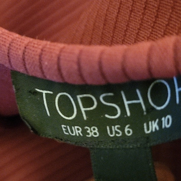 COPY - Topshop maroon midi dress - Picture 5 of 6